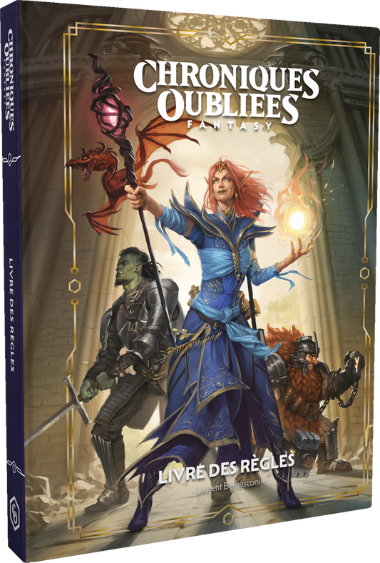 JDR COF2 - Livre des règles Deluxe (alternatif) - Chroniques oubliées fantasy