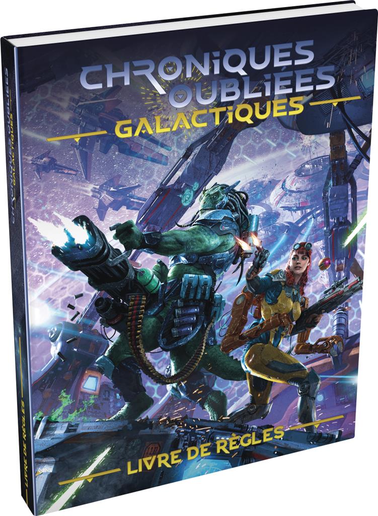 JDR Chroniques Oubliées Galactiques : Livre de règles Deluxe