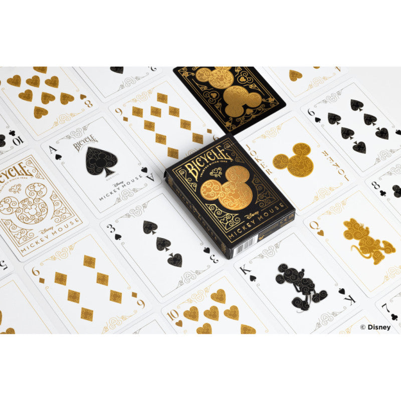 Cartes Bicycle Ultimates - Disney Mickey Black&Gold