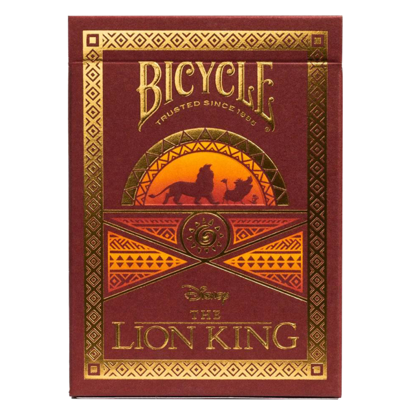 Cartes Bicycle - Disney Le Roi Lion