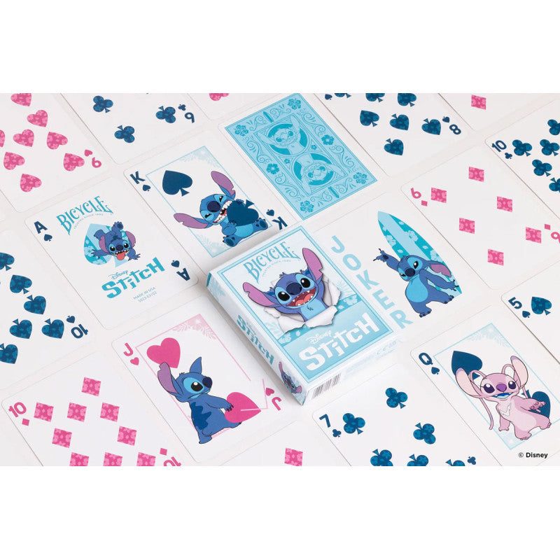 Cartes Bicycle - Disney Stitch