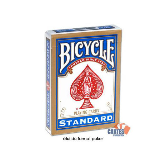 Cartes Bicycle RIDERBACK Cartes Production BLEU