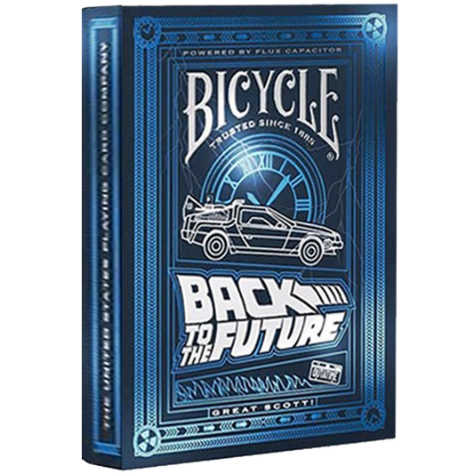 Cartes Bicycle - Retour vers le Futur