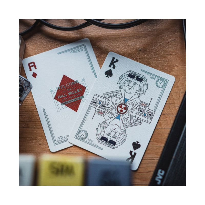 Cartes Bicycle - Retour vers le Futur