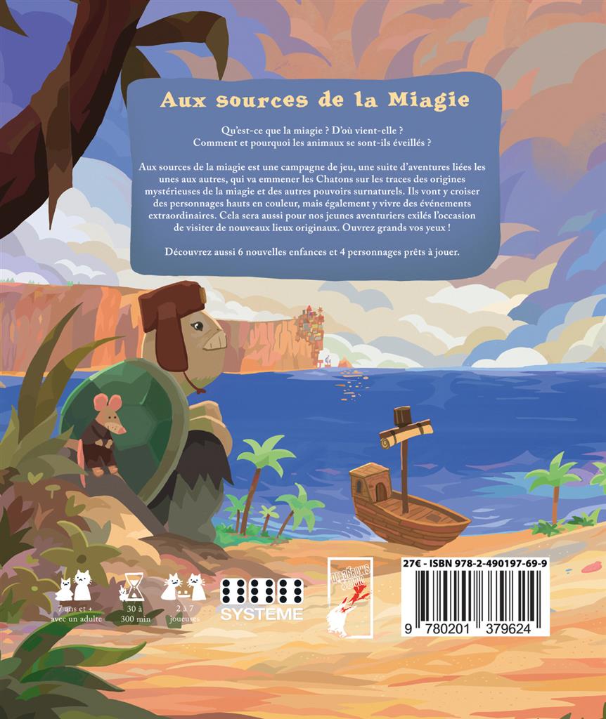 JDR Donjons & chatons : Supplément Aux sources de la miagie