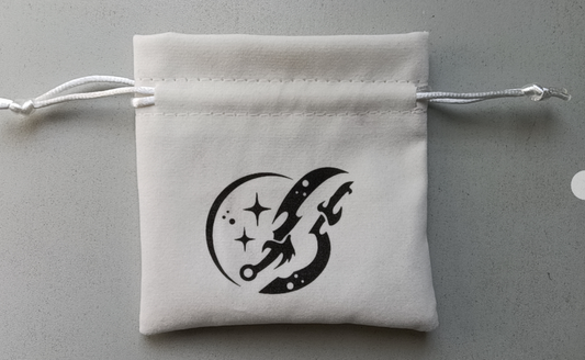 Bourse en Velours pour rangement Dés - Petit format - Dagues