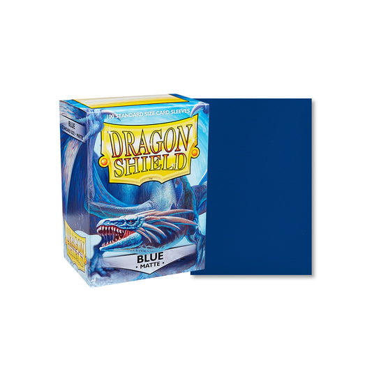 Sleeves Dragon shield - Matte - Blue