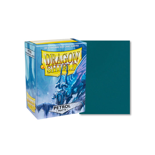 Sleeves Dragon shield - Matte - Petrol