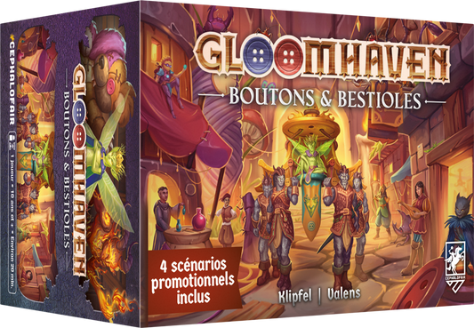 Gloomhaven : Boutons et bestioles