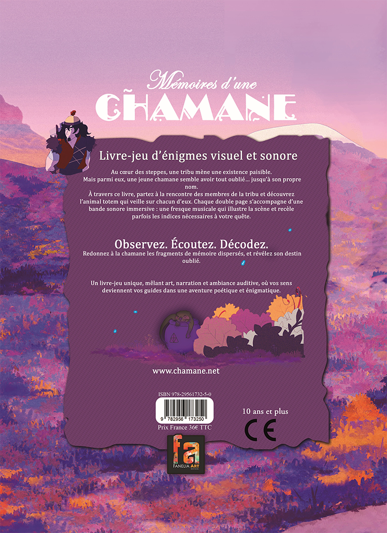 Livre jeu - Mémoire d'une chamane