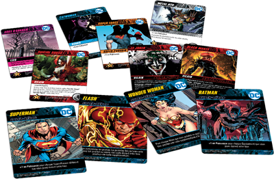 DC comics Deck building