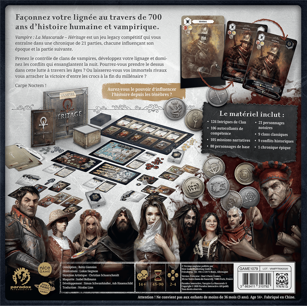 Vampire La Mascarade : Heritage