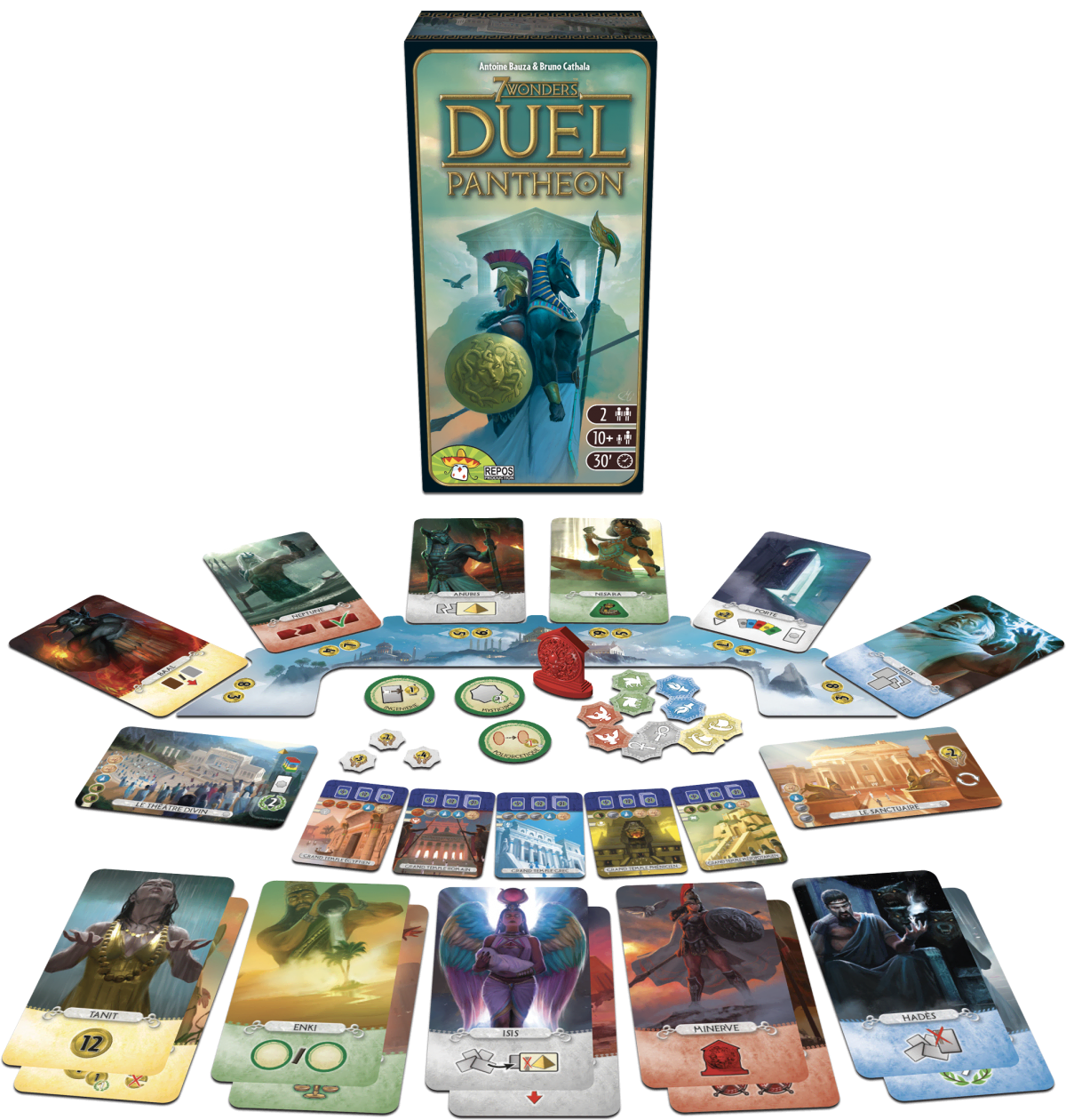 7 Wonders Duel - Ext Pantheon