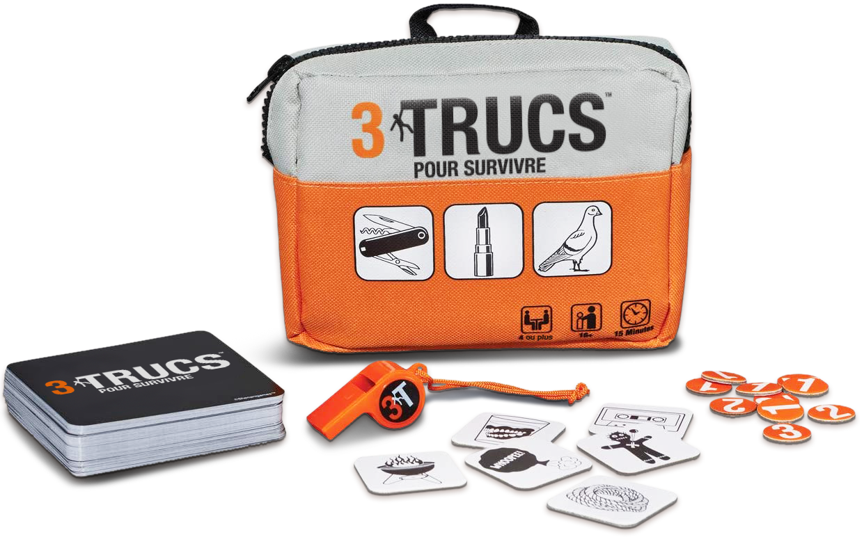 3 Trucs pour survivre