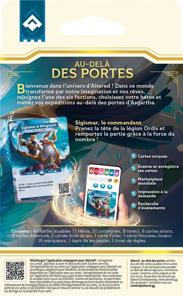 Altered : Starter Deck Ordis