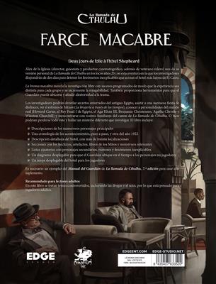 JDR L'Appel de Cthulhu : La Farce Macabre