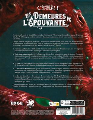 JDR L'Appel de Cthulhu : Les Demeures de l'Épouvante