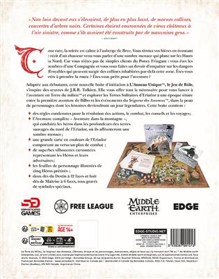 JDR L'Anneau Unique - Kit d'initiation : Aventure dans la Montagne
