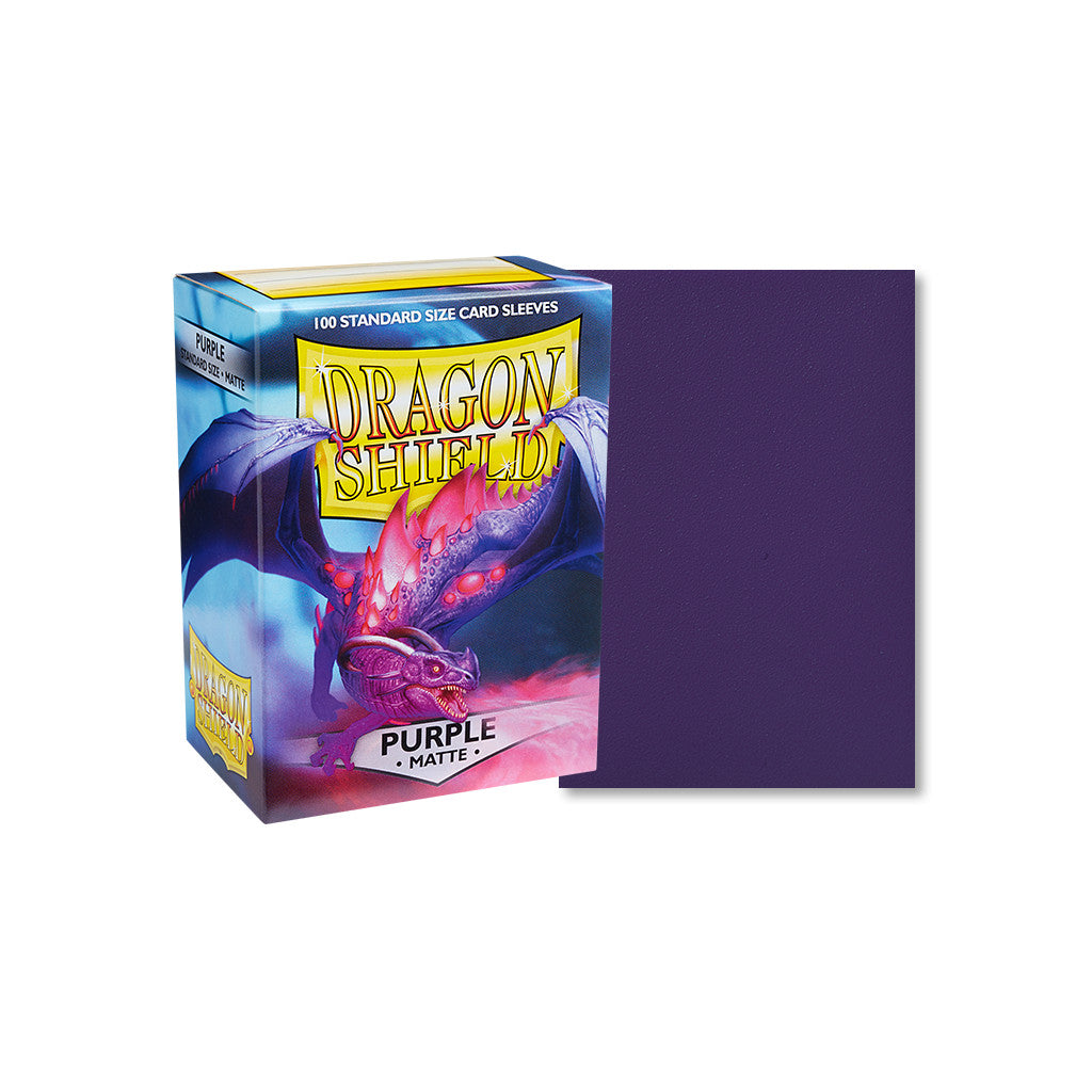 Sleeves Dragon shield - Matte - Purple