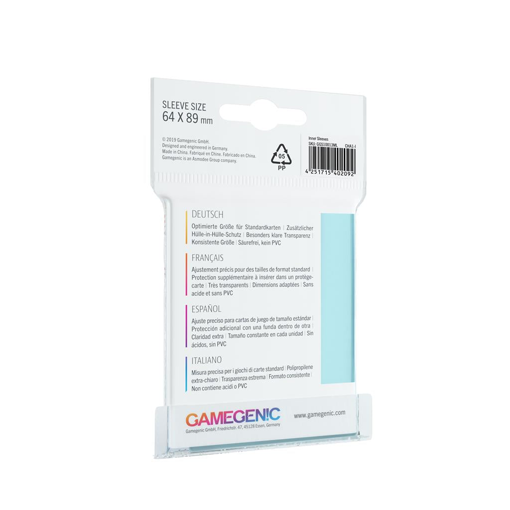GG : 100 Inner Sleeves Gamegenic (Sous protège-cartes)