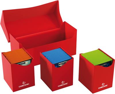 Deck Box Triple Deck Holder 300+ XL Red Gamegenic
