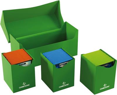 Deck Box Triple Deck Holder 300+ XL Green Gamegenic