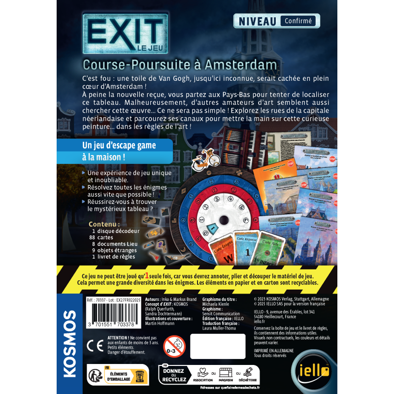 Exit : Course Poursuite à Amsterdam (Confirmé)