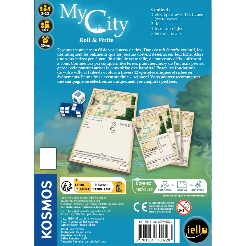 My City Roll & Write