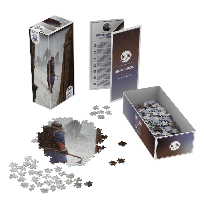 Puzzle SIGNATURE - 1000p : Jakub Rozalski - Viking