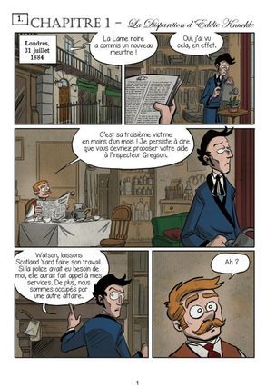 Livre Jeu - Bd Sherlock Holmes - Ténèbres sur Londres
