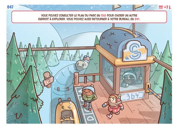 Livre Jeu - Bd Theme park