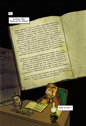 Livre Jeu - Bd Sherlock Holmes - Enquêtes surnaturelles