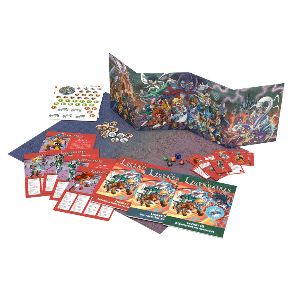 JDR Les Légendaires - Le jeu d'aventures