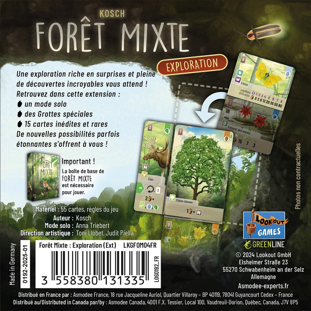 Forêt Mixte : Extension Exploration