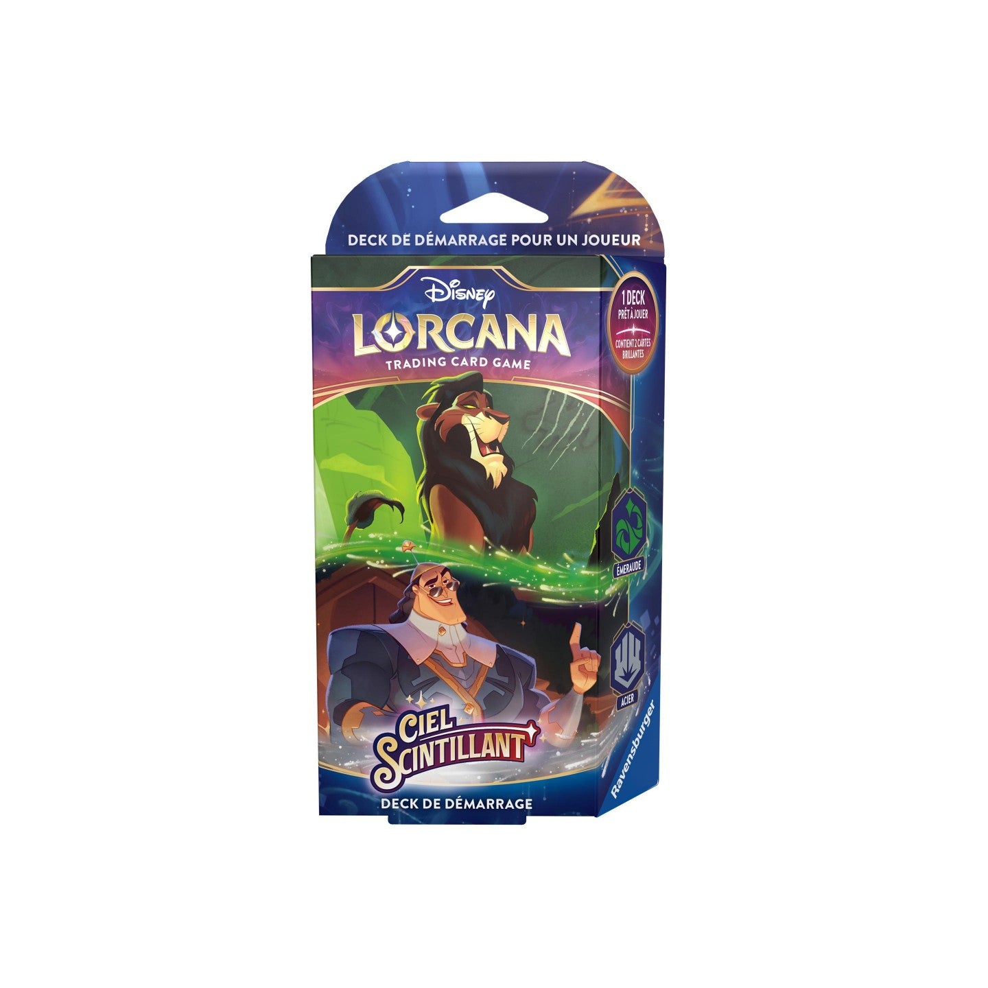 Lorcana S5 Ciel Scintillant : Starter Deck Scar / Kronk