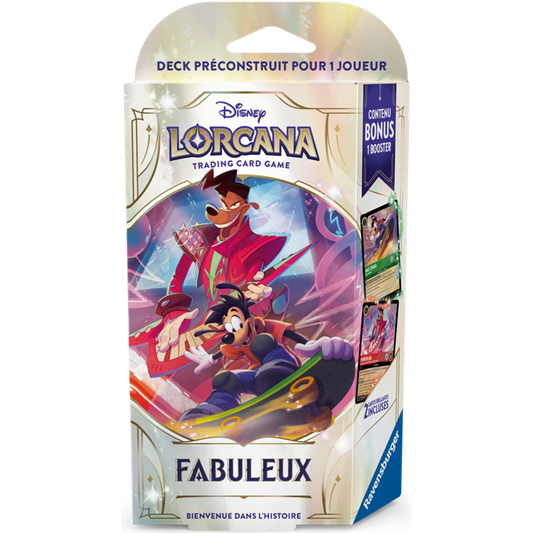 Lorcana S9 Fabuleux - Starter Max Dingo & Powerline