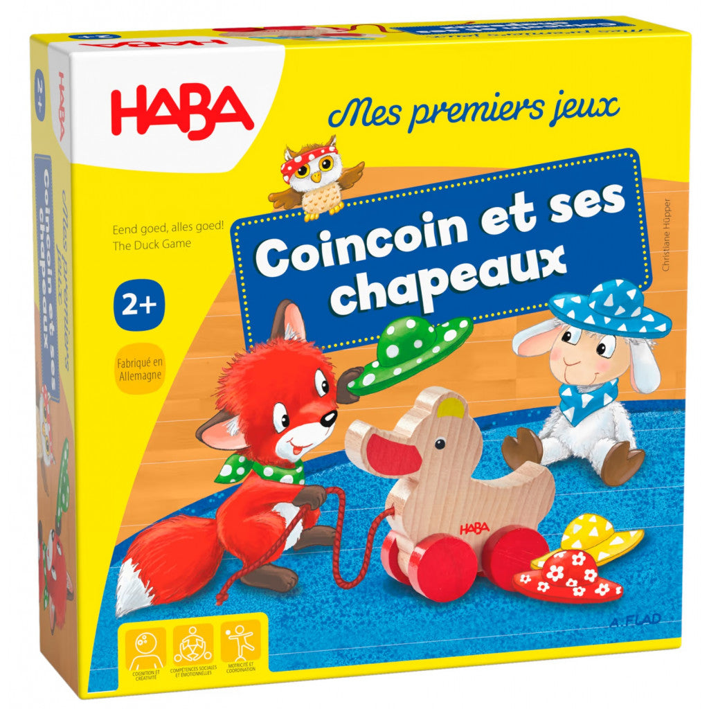 Mes premiers jeux – Coincoin et ses chapeaux