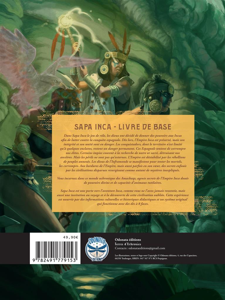 JDR Sapa Inca : Livre de base