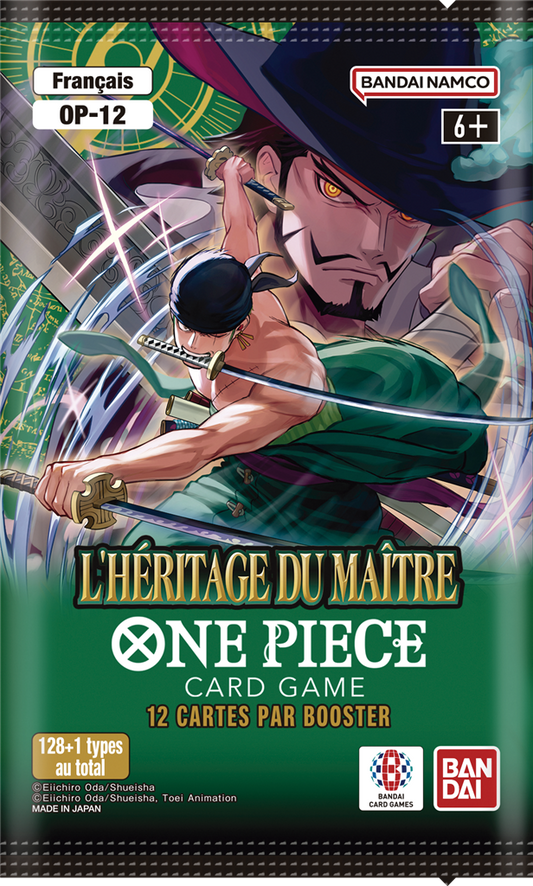 One Piece : OP12 - L'héritage du Maître - Booster FR