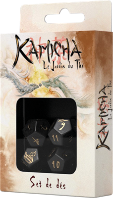 JDR Kamicha Le jardin du thé : set de dés
