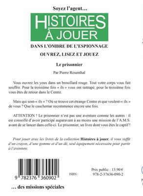 Livre Jeu - Le prisonnier