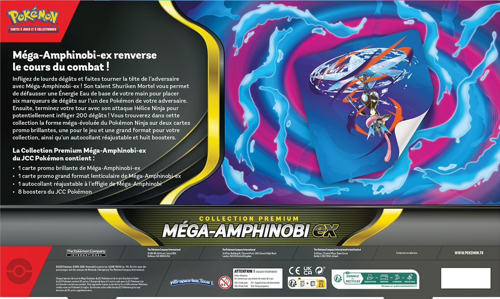 Pokémon : Coffret Premium 8 boosters Juillet 26