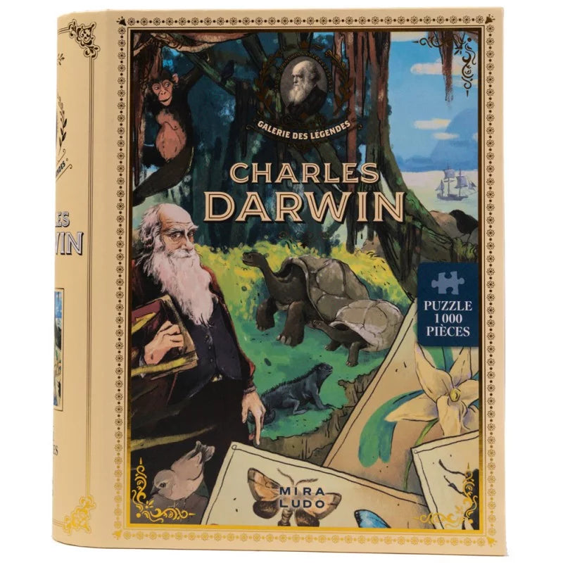 Puzzle Charles Darwin : La Galerie des Légendes
