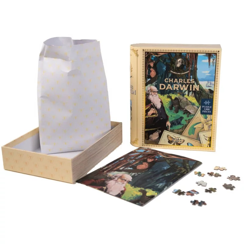 Puzzle Charles Darwin : La Galerie des Légendes