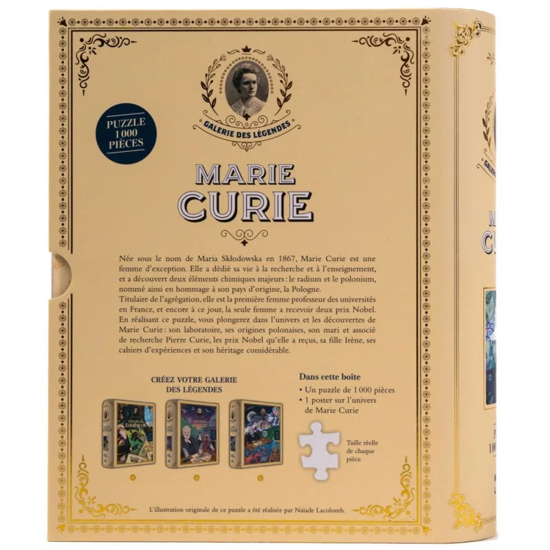 Puzzle Marie Curie : La Galerie des Légendes