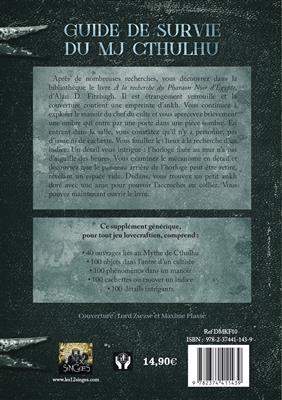 JDR Guide de survie du MJ Cthulhu