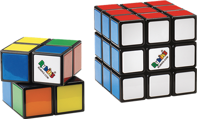 Rubik's cube Coffret duo 3x3 + 2x2