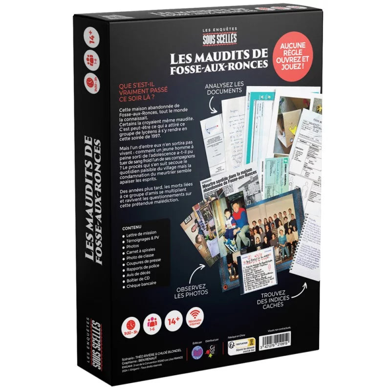 Sous scellés - Les maudits de Fosse-aux-ronces