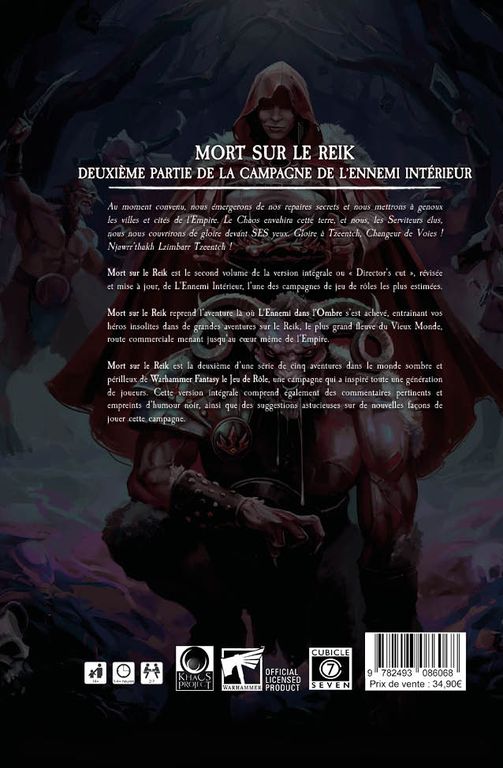 JDR Warhammer Fantasy 4 - Mort sur le Reik – Campagne