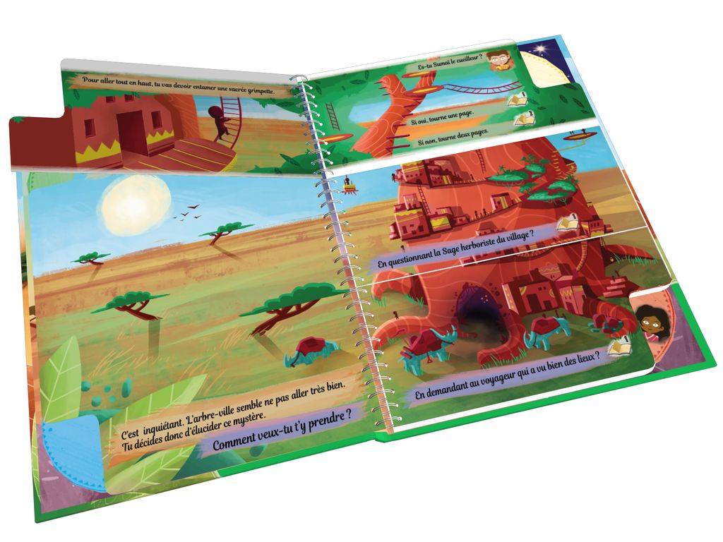 Livre jeu - Ma 1ère aventure : Voyage en terre d'ocre VERSION LONGUE